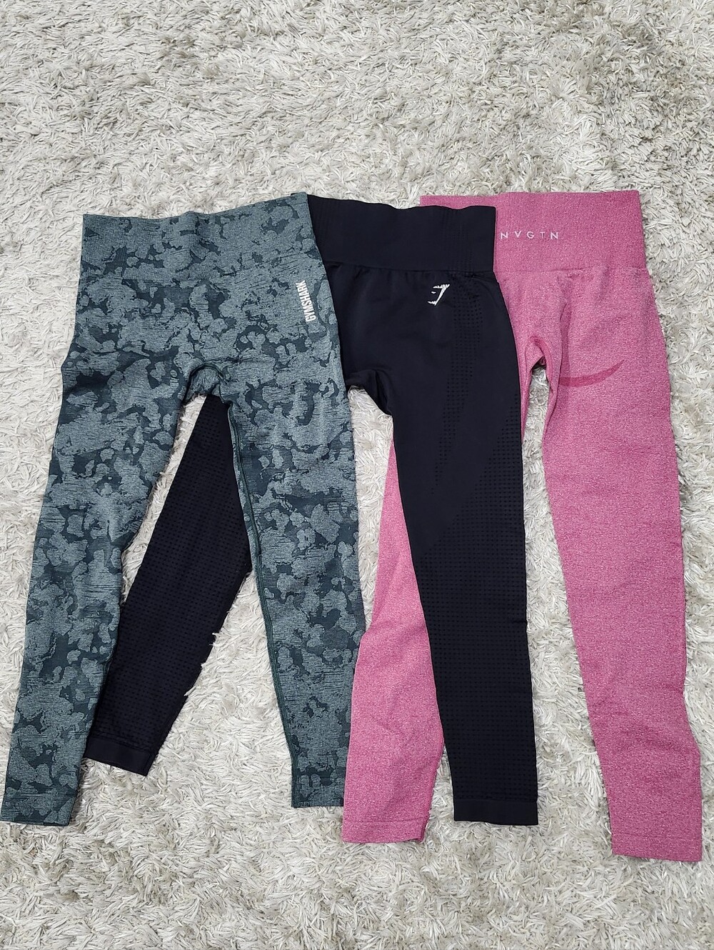 NVGTN and GYMSHARK Leggings Sz XSMALL and SMALL
